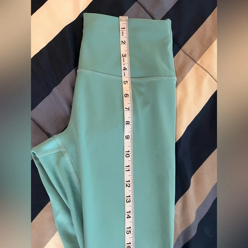 🍋 LIKE NEW Lululemon Wunder Train High-Rise Tight 25" - Tidal Teal - Sz 8 - Picture 9 of 12